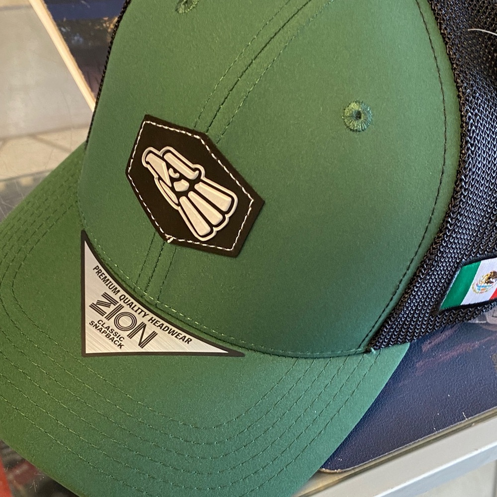 Green and Black Trucker Hat